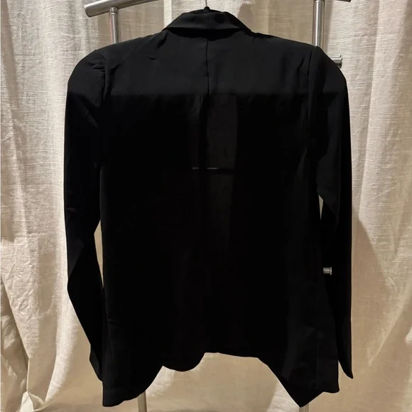 Lulu's Miss Punctuality Black Lightweight Blazer - Picture 6 of 8